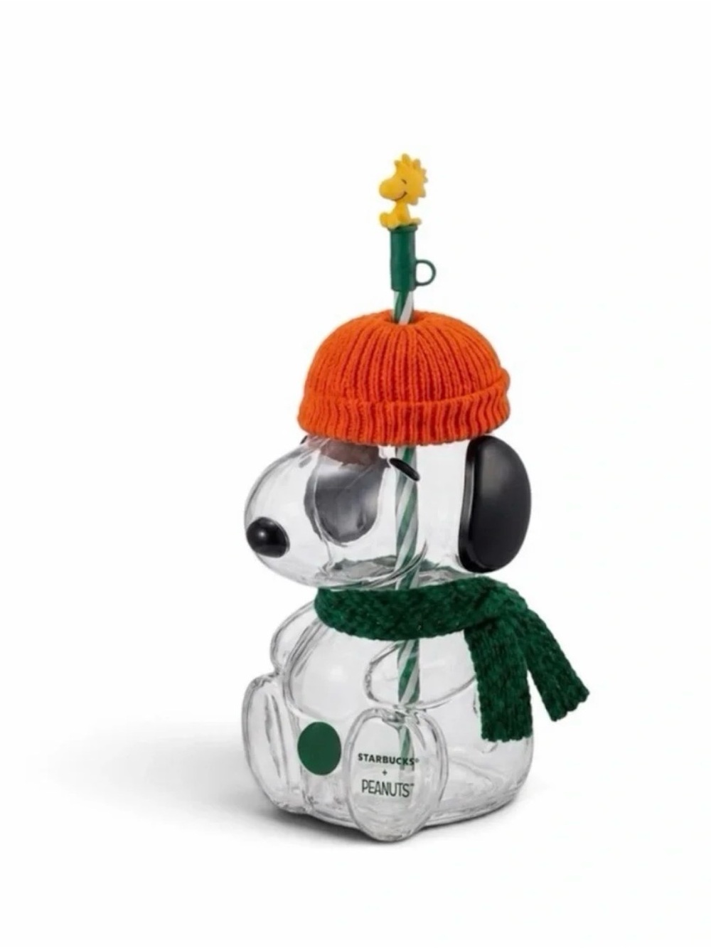 Starbucks snoopy glass collectable cup